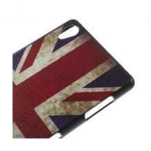Твърд гръб / капак / за Sony Xperia Z3 - Retro British Flag