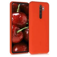 Луксозен силиконов калъф / гръб / Nano TPU за Xiaomi Redmi Note 8 Pro - оранжев