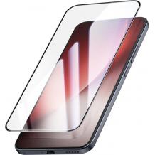 5D full cover Tempered glass Full Glue screen protector Xiaomi Redmi 15 / Извит стъклен скрийн протектор с лепило от вътрешната страна за Xiaomi Redmi 15 - черен кант