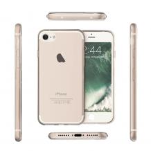 Силиконов калъф / гръб / TPU 360° за Apple iPhone 6 Plus / iPhone 6S Plus - прозрачен / 2 части / лице и гръб