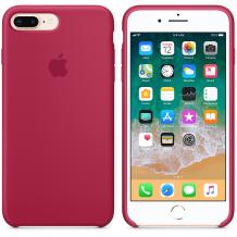 Оригинален гръб Silicone Case MMWN2FE/A за Apple iPhone 7 / iPhone 8 - бордо