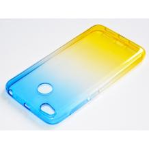 Силиконов калъф / гръб / TPU за Xiaomi Mi A1 / 5X - жълто и синьо / преливащ