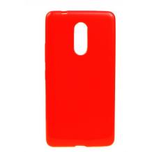 Ултра тънък силиконов калъф / гръб / TPU Ultra Thin Candy Case за Xiaomi RedMi Note 4 / RedMi Note 4X - червен / гланц