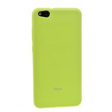 Луксозен силиконов калъф / гръб / TPU Roar All Day за Xiaomi RedMi Note 5A - лайм