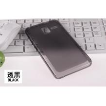 Силиконов калъф / гръб / TPU за Lenovo A850 / A850 + - черен / прозрачен