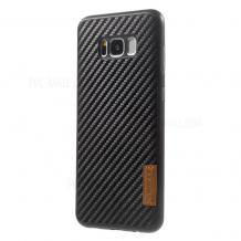Луксозен гръб G-Case Duke за Samsung Galaxy S8 G950 - черен / Carbon 