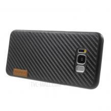 Луксозен гръб G-Case Duke за Samsung Galaxy S8 G950 - черен / Carbon 