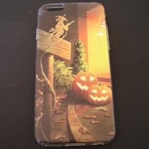 Ултра тънък силиконов калъф / гръб / TPU Ultra Thin за Apple iPhone 6 4.7" - Halloween