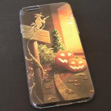 Ултра тънък силиконов калъф / гръб / TPU Ultra Thin за Apple iPhone 6 4.7" - Halloween
