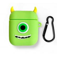 Силиконов калъф за AirPod - Mike Wazowski