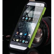 Tвърд гръб / капак / SGP Spigen SLIM ARMOR за HTC One M8 - зелен