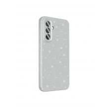 Луксозен силиконов калъф / кейс / Glitter Crystal Case TPU за Samsung Galaxy A56 5G - сребрист / брокат
