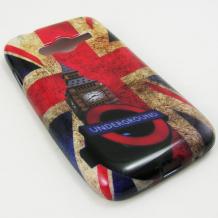 Силиконов калъф / гръб / TPU за Samsung Galaxy Ace 4 G313 - Big Ben / Retro UK Flag