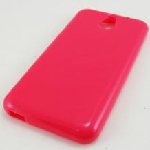 Силиконов гръб ТПУ / калъф / за HTC Desire 610 - червен
