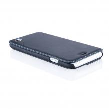 Оригинален кожен калъф Flip тефтер BMW Booktype Case за Apple iPhone 6 4.7" - черен