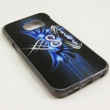 Силиконов калъф / гръб / TPU за Samsung Galaxy S6 Edge G925 - черен / Infinity