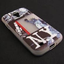 Силиконов калъф / гръб / TPU за Samsung Galaxy S4 I9500 / Samsung S4 I9505 / Samsung S4 i9515 - New York