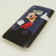 Силиконов калъф / гръб / TPU за HTC One M9 - Mickey Mouse