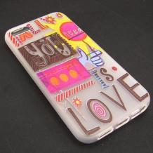 Силиконов калъф / гръб / TPU за Apple iPhone 6 4.7 - Love