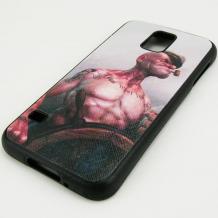 Силиконов калъф / гръб / TPU за Samsung Galaxy S5 G900 / Galaxy S5 Neo G903 - пират