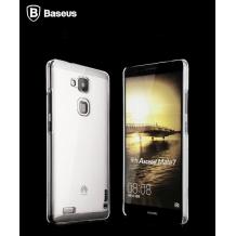 Луксозен твърд гръб / капак / BASEUS Sky Case за  Huawei Ascend Mate 7 - прозрачен