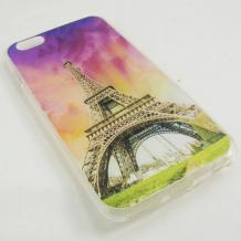 Силиконов калъф / гръб / TPU за Apple iPhone 6 Plus 5.5'' - Aйфелова кула