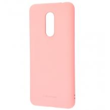 Силиконов калъф / гръб / TPU MOLAN CANO Jelly Case за Xiaomi RedMi 5 - розов / мат