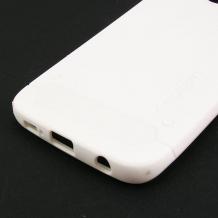 Силиконов гръб Spigen Ultra Rugged Series за Samsung Galaxy S6 Edge G925 - бял