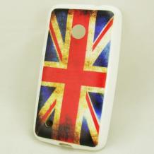Силиконов калъф / гръб / TPU за Nokia Lumia 530 - Retro British Flag