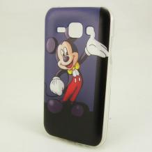 Силиконов калъф / гръб / TPU за Samsung Galaxy J1 - Mickey Mouse