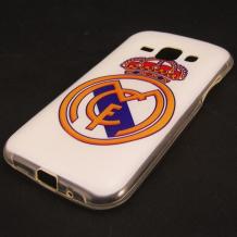 Силиконов калъф / гръб / TPU за Samsung Galaxy J1 - Real Madrid