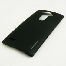 Твърд гръб / капак / Sevenday's METALLIC за LG G4 - черен