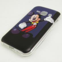 Силиконов калъф / гръб / TPU за Samsung Galaxy J1 - Mickey Mouse