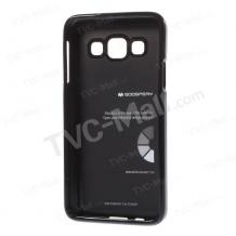 Луксозен силиконов калъф / гръб / TPU Mercury GOOSPERY Jelly Case за Samsung Galaxy A5 SM-A500F - черенЛуксозен силиконов калъф / гръб / TPU Mercury GOOSPERY Jelly Case за Samsung Galaxy A5 SM-A500F - черен