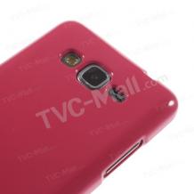 Луксозен силиконов калъф / гръб / TPU Mercury GOOSPERY Jelly Case за Samsung Galaxy Grand Prime G530 - розов