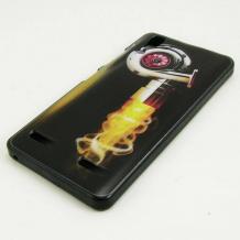 Силиконов калъф / гръб / TPU за Lenovo A6000 / A6010 - черен / Fire