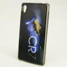 Силиконов калъф / гръб / TPU за Sony Xperia M4 / M4 Aqua - CR7 / Cristiano Ronaldo