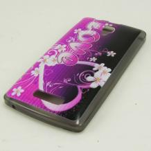 Силиконов калъф / гръб / TPU за Lenovo A2010 - розов / Love