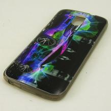 Силиконов калъф / гръб / TPU за HTC Desire 526G - черен / цветна кола
