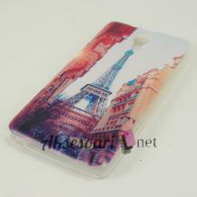 Силиконов калъф / гръб / TPU за Lenovo A536 - цветен / Paris