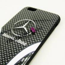 Силиконов калъф / гръб / TPU за Apple iPhone 6 / iPhone 6S - Mercedes Benz