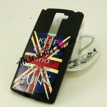 Силиконов калъф / гръб / TPU за LG Magna / LG G4c - Retro British Flag / KEEP CALM AND LOVE PUNK