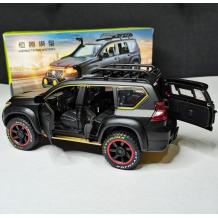 Метален Джип с отварящи се врати капаци светлини и звуци Toyota Prado SUV 1:24