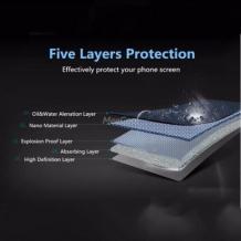 Удароустойчив стъклен скрийн протектор / FLEXIBLE Nano Tempered Glass Screen Protector 9H за дисплей на Sony Xperia L1