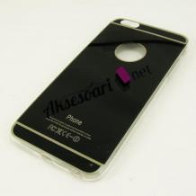 Силиконов калъф / гръб / TPU за Apple iPhone 6 Plus / iPhone 6S Plus - черен