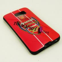 Силиконов калъф / гръб / TPU за Samsung Galaxy S6 Edge G925 - Arsenal