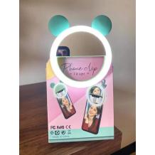 Селфи ринг осветление Mouse Ears с огледало / Selfie Light Led Ring