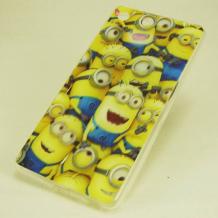 Силиконов калъф / гръб / TPU за Sony Xperia M5 - Minions / Миньони / Аз проклетникът / Despicable me