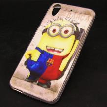 Силиконов калъф / гръб / TPU за Lenovo P70 - Minions / Миньони / Barcelona