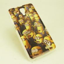 Силиконов калъф / гръб / TPU за Lenovo A536 - Minions / Миньони / Аз проклетникът